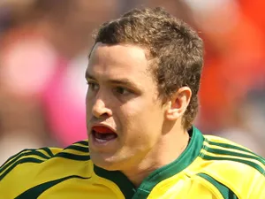 Australia's Luke Morahan in action on October 11, 2010