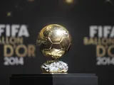 Ballon d'Or trophy on January 1, 2015