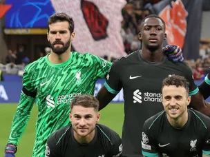 Pictured: Liverpool star returns to training after painful injury