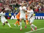 Erling Haaland and his teammates celebrate Norway's winning goal against Ivory Coast, on June 30, 2026