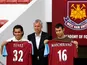 Carlos Tevez and Javier Mascherano sign for West Ham in 2006