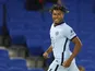 Chelsea's Reece James celebrates scoring against Brighton on September 14, 2020