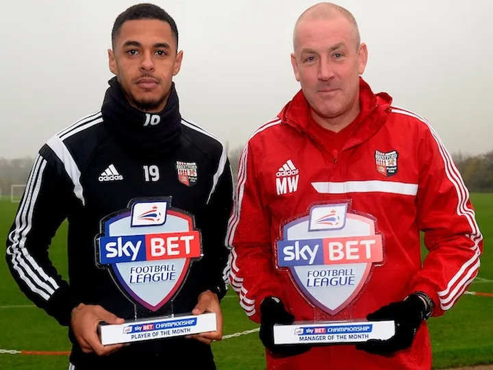 Brentford duo win November awards