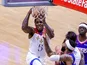 New Orleans Pelicans guard Eric Bledsoe drives to the basket against LA Clippers on March 15, 2021