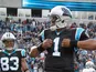 Carolina Panthers' Cam Newton on December 23, 2012