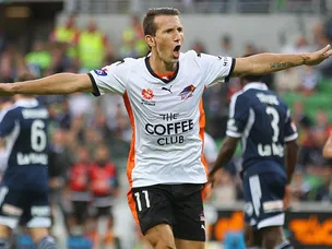 Roar thrash Victory to extend A-League lead