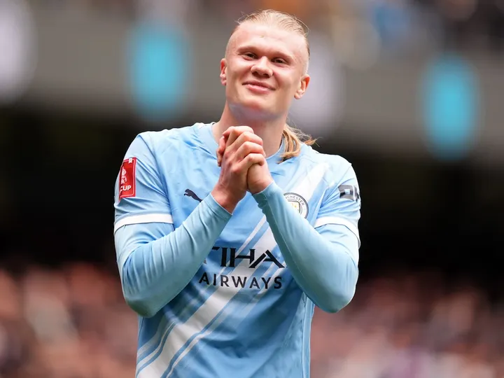 Red-hot Haaland hits glorious treble as Man City thump Liverpool to make FA Cup semi-finals