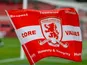 A Middlesbrough flag in February 2023.