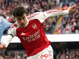 Havertz trust repaid as Gunners striker equalises against Man City for Arsenal