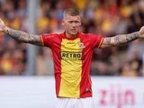 Victor Edvardsen in action for Go Ahead Eagles on August 17, 2025