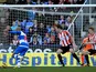 Reading's Jimmy Kebe opens the scoring against Sunderland on February 2, 2013