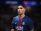 Paris Saint-Germain's Achraf Hakimi pictured on September 17, 2025