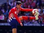 Alvaro Morata in action for Atletico Madrid against Real Valladolid on April 27, 2019