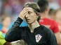 Croatia's Luka Modric before the match against Iceland on June 26, 2018