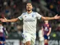 Youri Tielemans scores and celebrates for Aston Villa on December 11, 2025