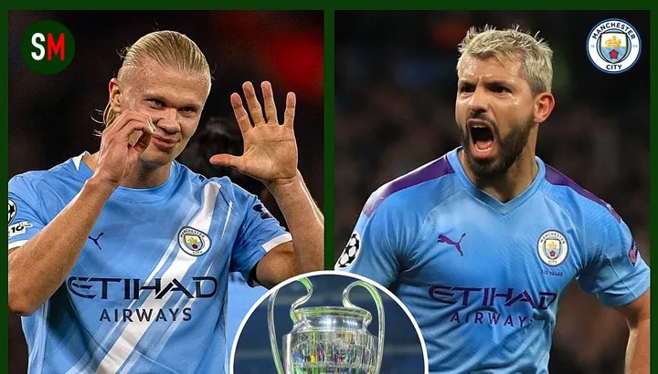 Haaland eyes Aguero’s Champions League record vs Gala