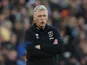West Ham United manager David Moyes during the match on January 9, 2022