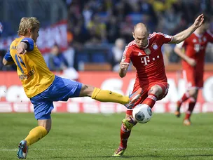 Braunschweig level with Bayern