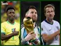 Lionel Messi/Harry Kane/Vinicius Junior composite