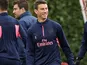 Laurent Koscielny during an Arsenal training session on November 7, 2018