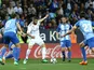 Karim Benzema during the La Liga match between Malaga CF and Real Madrid CF at Estadio La Rosaleda 2018