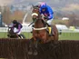 Cue Card being ridden at Cheltenham on March 14, 2013