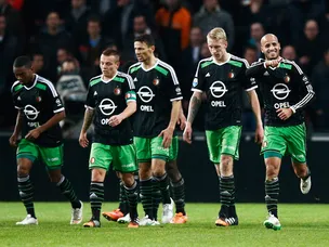 Plucky Dordrecht undone by late Feyenoord goal