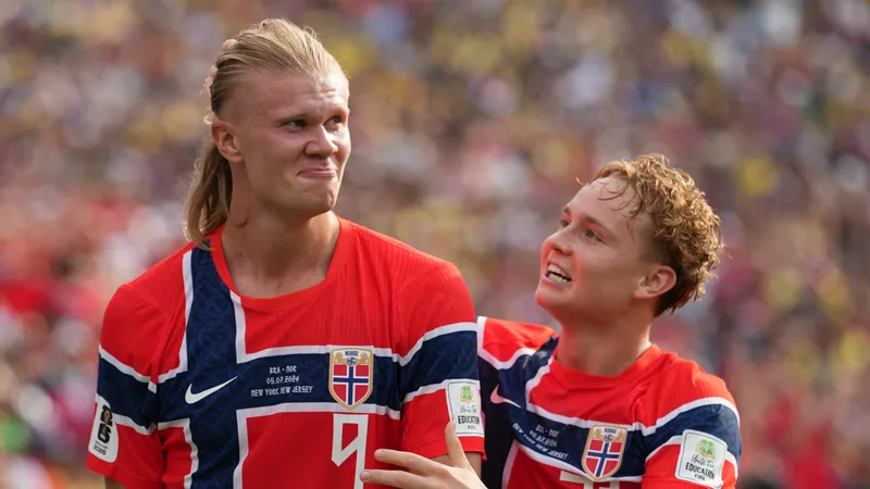 Norway here "on merit" - and they have a certain Haaland