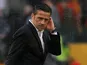 Everton manager Marco Silva watches on during his side's Premier League clash with Wolves on August 11, 2018