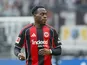 Eintracht Frankfurt forward Arnaud Kalimuendo in April 2026.
