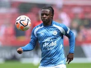 Jeremy Doku starts for Man City, Matheus Nunes on bench