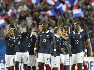 France leading against Serbia