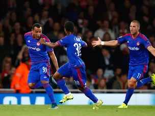 Arsenal behind against Olympiacos