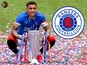 James Tavernier/Rangers composite