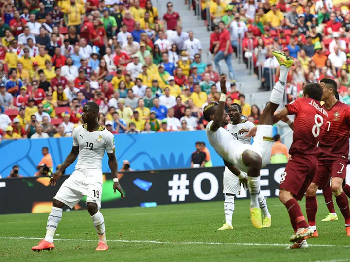 Portugal hold 1-0 lead at the break