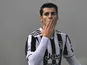 Juventus' Alvaro Morata celebrates scoring their first goal, December 18, 2021