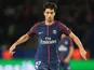 Javier Pastore in action for Paris Saint-Germain in the Champions League on November 22, 2017