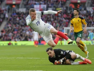 Jamie Vardy downplays black eye