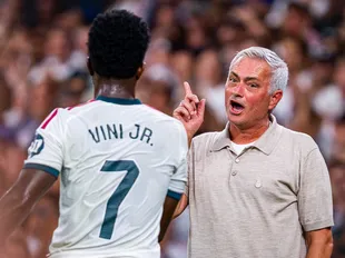 'He hasn't hit his peak again yet' - Mourinho reveals what he told Vinicius Junior after Bernabeu boos