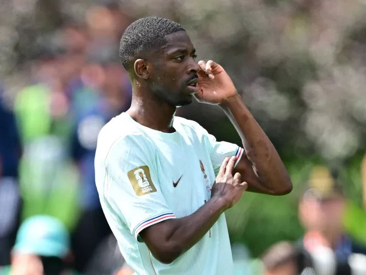 The never-before-seen feat Dembele achieved with historic World Cup hat-trick