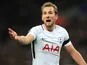 Harry Kane of Tottenham Hotspur argues with a decision from the referee in the Champions League game against Juventus on March 7, 2018