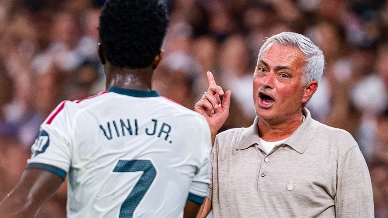 'He hasn't hit his peak again yet' - Mourinho reveals what he told Vinicius Junior after Bernabeu boos