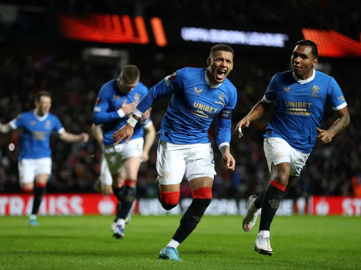 Who could Rangers face in the Europa League last 16?