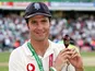 England's Michael Vaughan on September 12, 2005