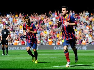 Barcelona being held by Elche