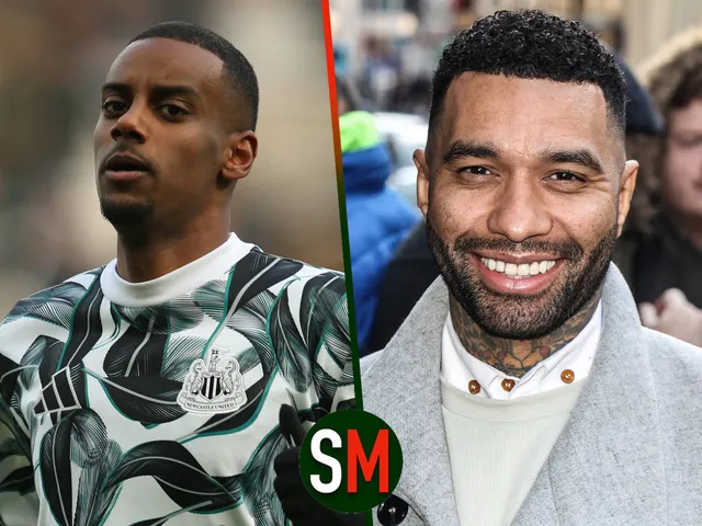 Jermaine Pennant/Alexander Isak composite image