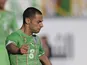 Algeria's Medhi Lacen in action against UAE on June 5, 2010