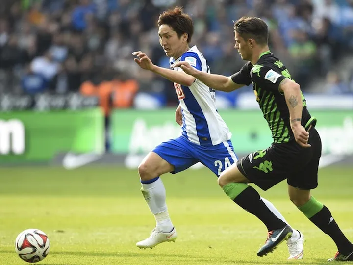 Hertha, Frankfurt goalless at the break