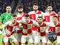 Croatia national team before a match on November 15, 2024