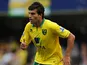 Norwich City's Javier Garrido in action on October 6, 2012